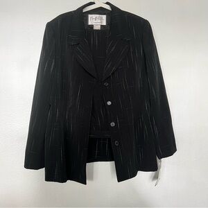 Set Mary McFadden Collection 2 Pieces Jumpsuit  Sz 14